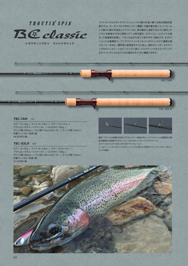 SMITH フィッシングカタログ　87年 SMITH FISHING TACKLE CATALOG 2023